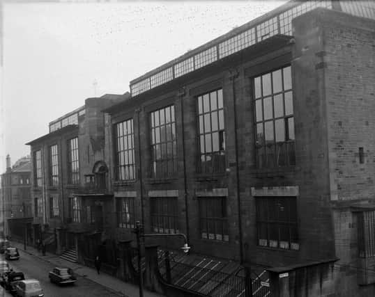 The Glasgow School of Art in the 50s.