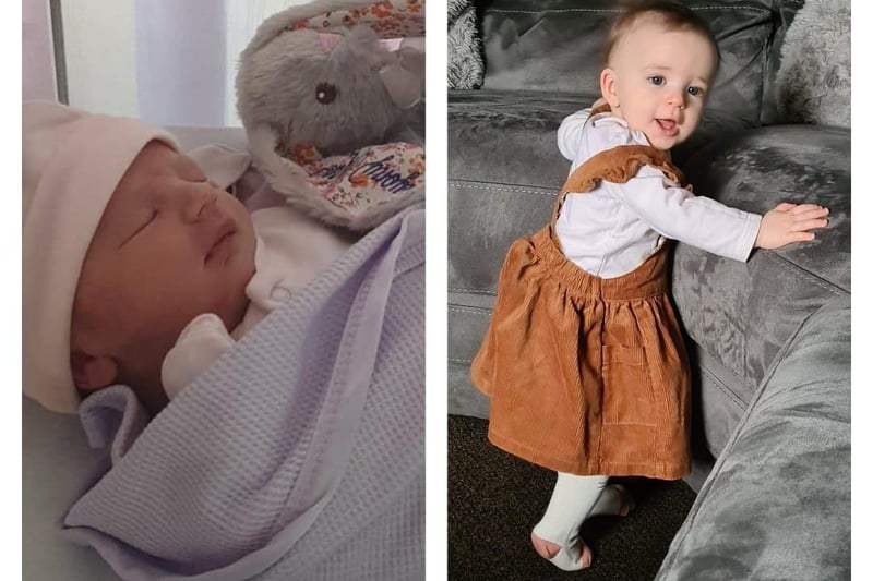 Bryony-Mae was born on April 22, 2020. Mum Kayleigh Hobson said: "We have missed out on so much this past year, friends, family, days out swimming or to the zoo etc! But we've made lots of fun memories at home!"