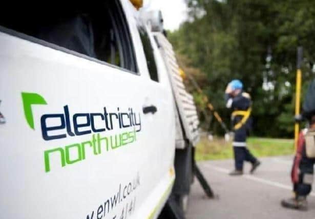 A power cut affected more than 1,300 homes in South Ribble