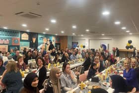 Breaking their Rosemere Ramadan Challenge fast are many of Professor Mohammed Munavvar’s Royal Prest