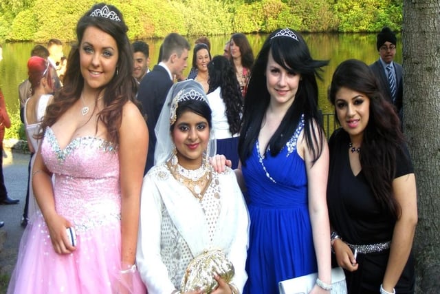 All dressed up.... pupils from Christ The King Maths and Computing College prom at Park Hall Hotel