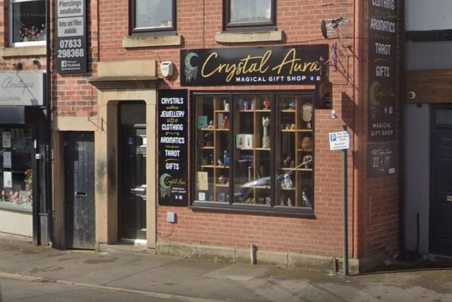 Crystal Aura, also in Leyland, sells crystals, incense, candles, skulls, buddhas, dragons, tarot and oracle cards