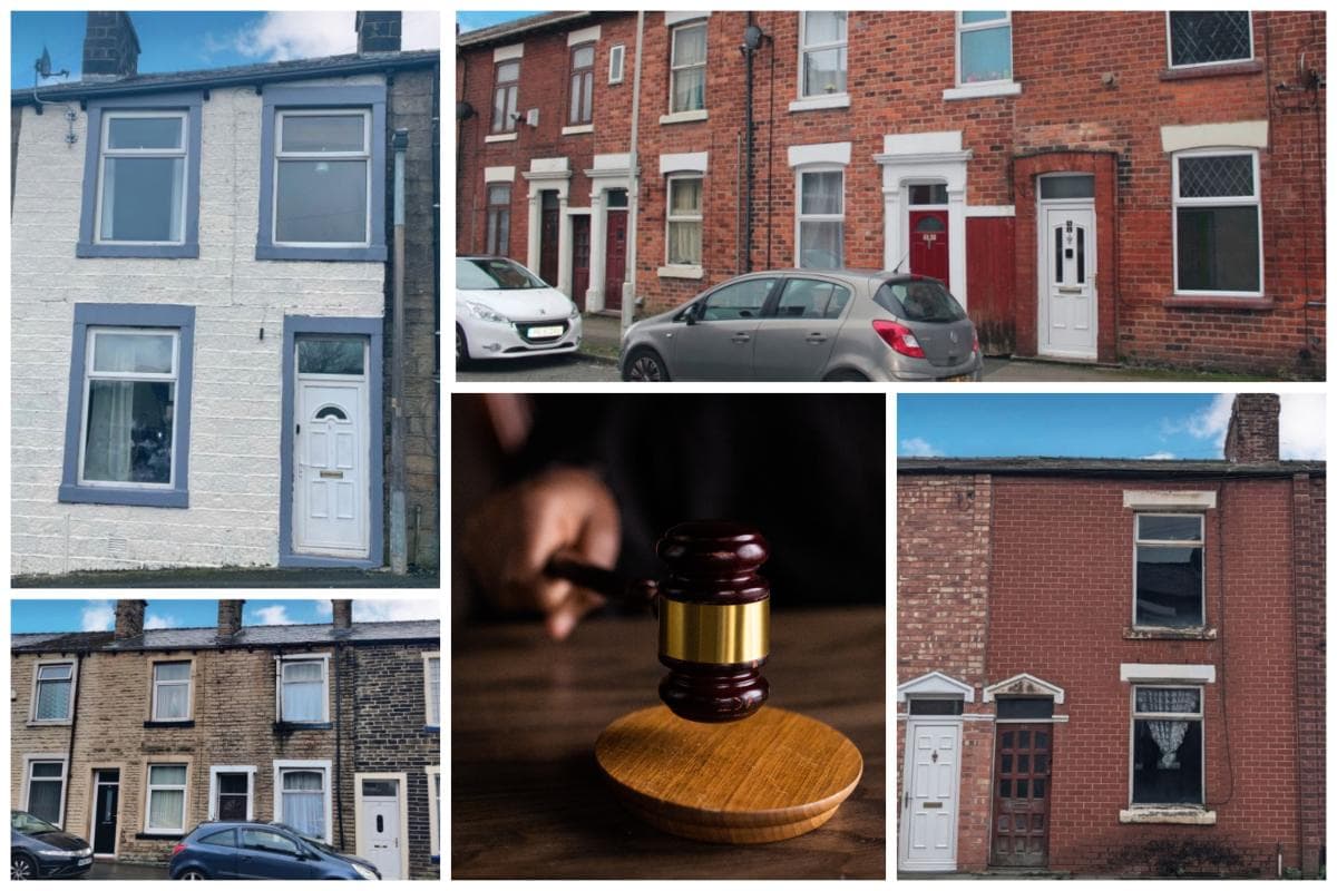 The homes and retail units you can bid for later this month - including properties in Preston and Leyland