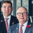 Morecambe FC co-chairmen Graham Howse and Rod Taylor Picture: Morecambe FC