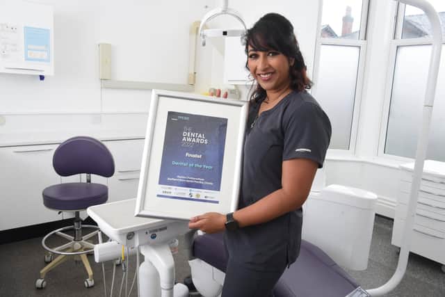 Rashmi Chattopadhyay was named as a finalist at the Dental Awards for Best Dentist