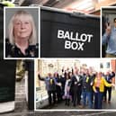 [Clockwise from bottom] Liberal Democrats celebrate local election success, Tory leader Sue Whittam wants a general election and Cllr Matthew Brown, right of picture with Cllr Siraz Natha, pledges Labour will continue to tackle inequalities