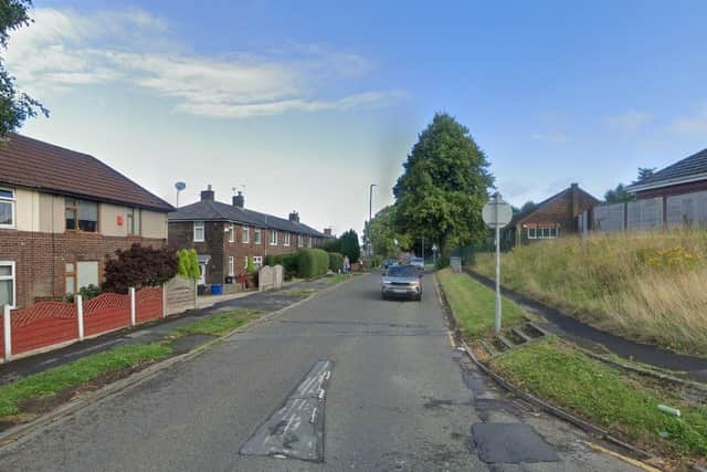 A teenage girl sadly died after being found unresponsive in Sunny Bank Road, Blackburn (Credit: Google)