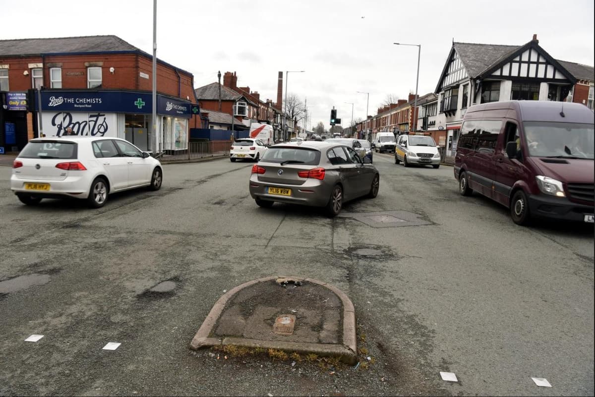 Infamous Fishergate Bollard has a punch-drunk rival for the title of Preston's most battered traffic marker