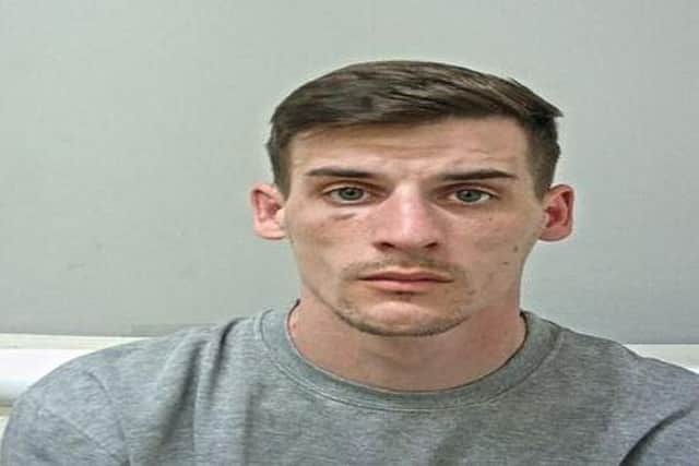 Police are looking for Declan Clarkson from Lancaster after a burglary earlier this month. Picture from Lancashire Police.