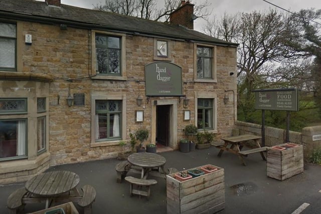 The Hand & Dagger Inn on Treales Road has a rating of 4.6 out of 5 from 776 Google reviews