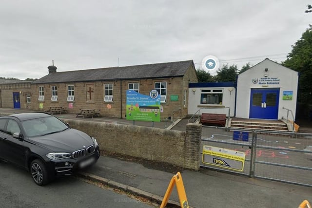 Brindle St James' Church of England Voluntary Aided Primary School had 11 applicants put the school as a first preference but only 9 of these were offered places. This means 2 did not get a place.