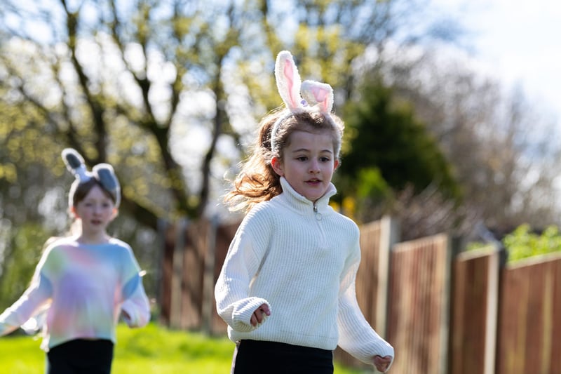 The Bunny Hop took place last Thursday morning (March 28).