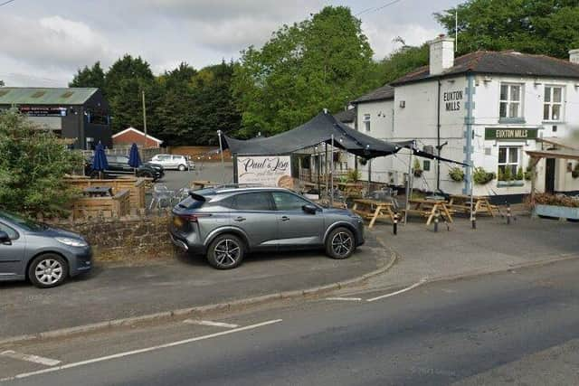 The Euxton Mills Hotel with its now permanent decking area, seen in the far left of the picture (image: Google)