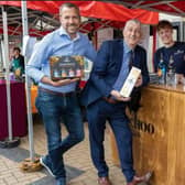 A Taste of Chorley food and drink festival will be returning once again next month. Chorley Council leader Alistair Bradley and Sir Lindsay Hoyle with Jack Swinsco and Will Singleton of Cuckoo Gin, pictured at last year's event