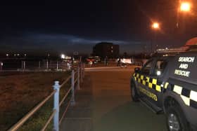 Arnside and South Lakes Coastguard rescue team were called out after the discovery of a body in Morecambe Bay. Picture: Arnside and south Lakes Coastguard rescue team.