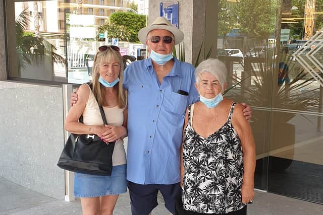 David Marshall is instructing travel lawyers after being diagnosed with Legionnaires’ disease following stay at hotel in Benidorm