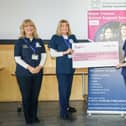 Headway Central Lancashire staff from left: Margaret Cliffe, Liz Bamber, Kayleigh Fletcher and Laura Brown