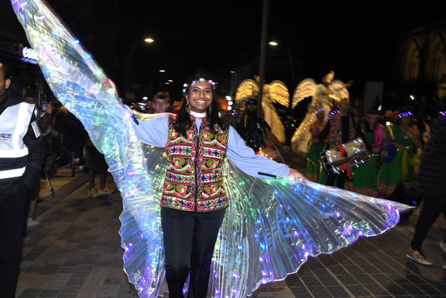 Torchlight procession at Lancashire Encounter Festival