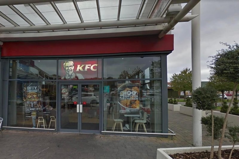 KFC at Unit Fc1 Deepdale Shopping Park, Blackpool Road, Preston; rated five on March 22.