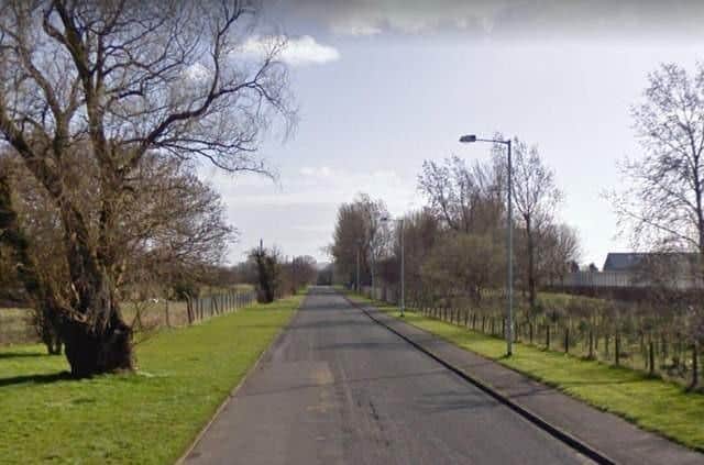 Moss Lane in Ulnes Walton would be used to access the proposed new category C jail (image: Google)