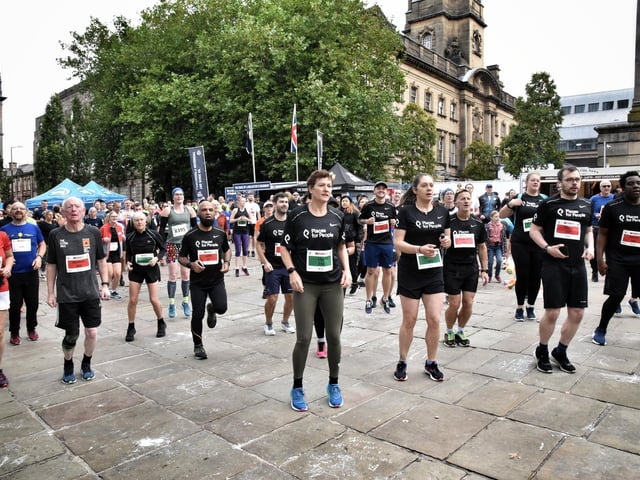Participants on the day