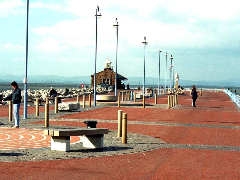 The picturesque Stone Jetty with its unique artworks can be seen in the opening credits and is often shown in the panoramic aerial shots of the bay.