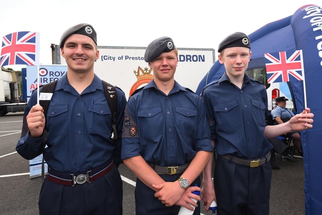 Crowds gathered for the annual Preston Military Show, back after a three-year hiatus, with demonstrations and military vehicles on display at Fulwood Barracks, Preston.