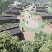 How the lodges on Goosnargh Holiday Village will look (image: FWP Ltd., via Preston City Council planning portal)