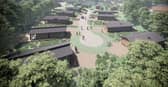 How the lodges on Goosnargh Holiday Village will look (image: FWP Ltd., via Preston City Council planning portal)