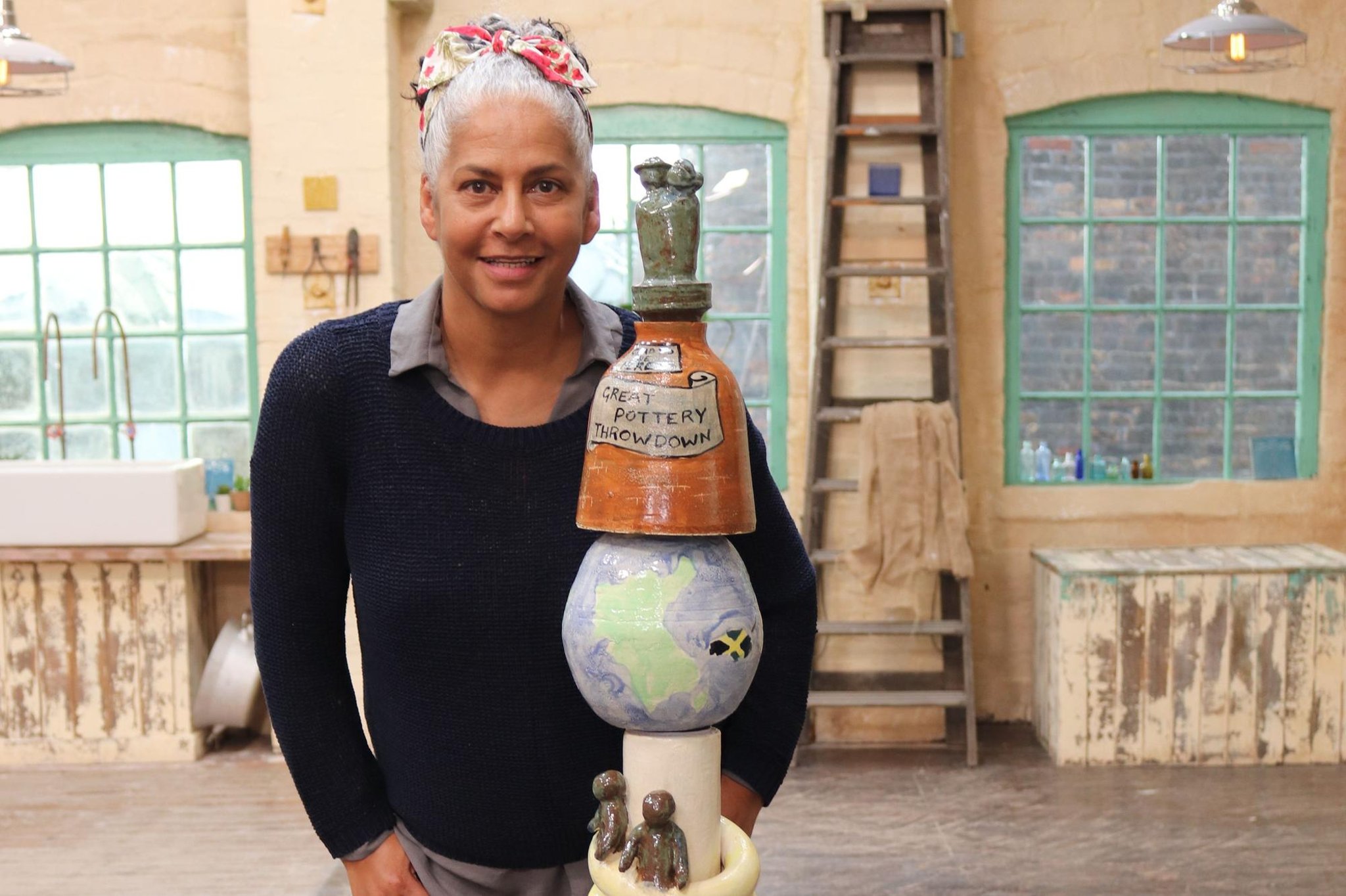 A fabulous finalist - Preston Potter Christine Cherry did Preston proud in The Great Pottery Throwdown
