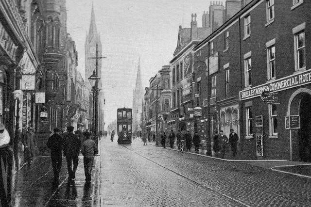 Fishergate, Preston. Supplied by Trevor Kirkham, Preston Historical Society.