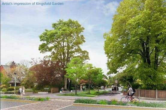 Kingsway's junction with Liverpool Road could be closed off and a new garden area created
