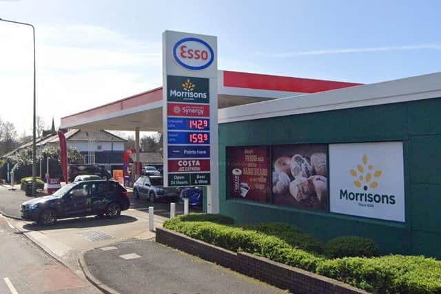 Fulwood Service Station wants to install electric vehicle charging points (image: Google)