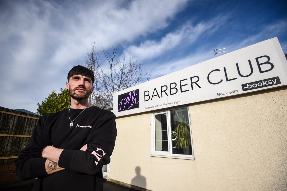 'I thought it was a quarterly bill, not just a month': Walton barber on starting a business in the cost of living crisis