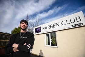 Nick Davis from 17th Barber Club in Walton-le-Dale wants more to be done to help new business owners.