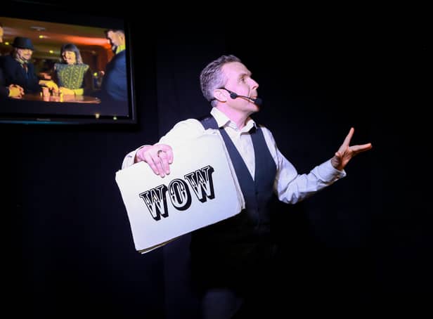 Magician Russ Brown has opened his own family entertainment bar in Blackpool with the help of the council's business advice service