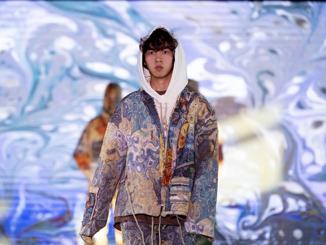 The showcase featured final year student collections