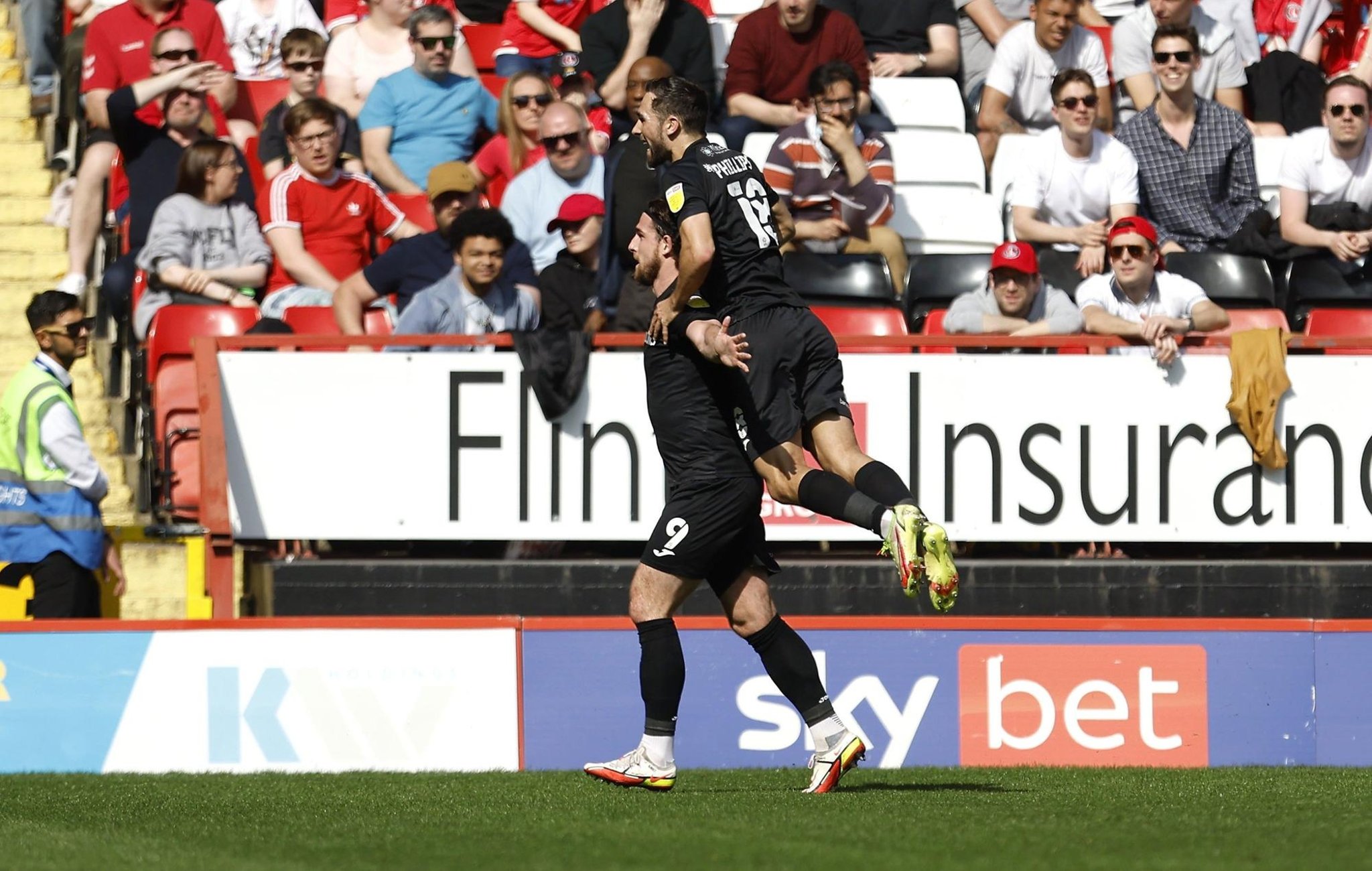 Morecambe boost survival hopes with victory at Charlton Athletic