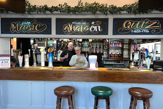 Liz and Paul said they look forward to the pub becoming the ‘hub of the community’ once again