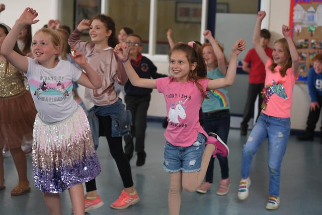Tarleton Community Primary School dance-a-thon