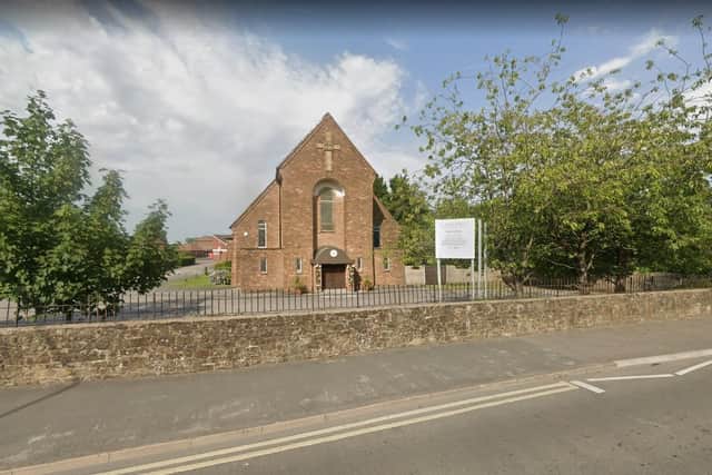 The burglary took place at St Maria Gorreti RC Church in Gamull Lane on November 11, with approximately £400 worth of groceries stolen