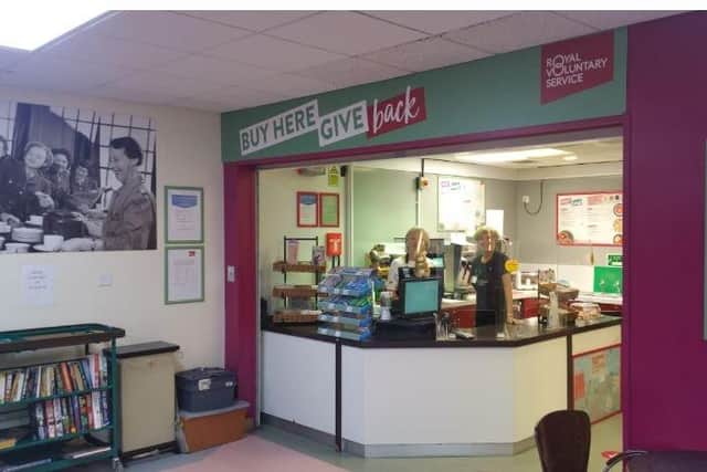The shop provides food and drink for hospital patients and visitors