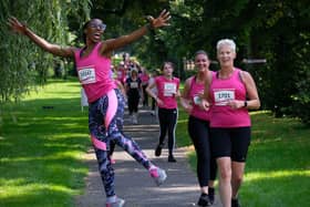 Pictures Martin Bostock. Race for Life 2021 in Moor Park, Preston