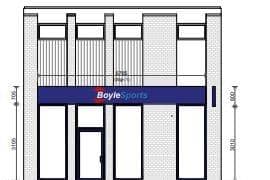 An artist's impression of how the shop front will look