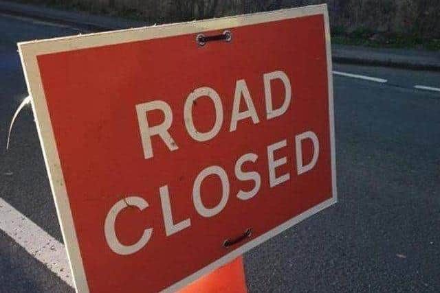A59 New Hall Lane in Preston is closed in both directions due to a collision this afternoon.