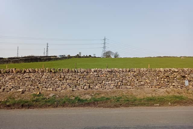 National Grid LEI_Little Fell Road wall after.