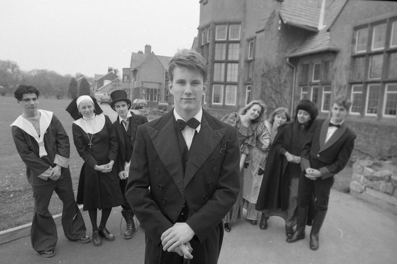 Budding actors at a Lancashire school found themselves in the spotlight when the curtains opened on their latest production. Pupils at Kirkham Grammar School staged The Good Doctor by Neil Simon. Pictured above are, from left: Jamie Lowe, Nicky McKay, Hayley Baxter, Emma Anderton, Ranvir Singh and Simon Morgan