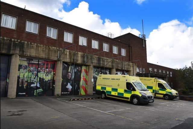 The fire station in Preston which has been shared by the ambulance service for the past eight years.