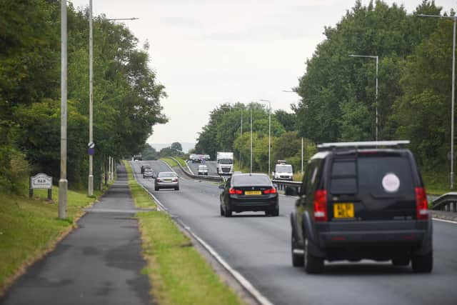 The Longton Bypass dual carriageway will see its speed limit cut by more than a quarter - from 70mph to 50mph