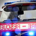 Firefighters were called out to a car on fire in a village near Heysham.